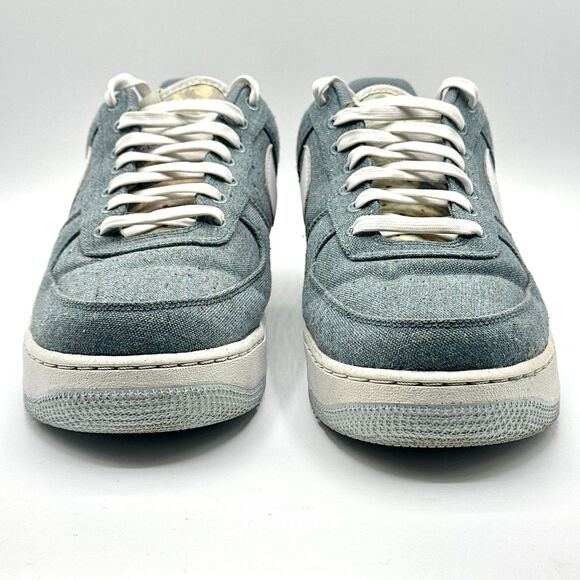 Nike Air Force 1 Low \'07 \'Recycled Canvas Mens Size 12 Ozone Blue CN0866-001 main image 5